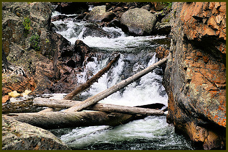 water fall overcoming obatacals